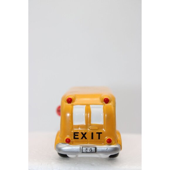 Dept 56 Snow Village - School Bus & Snow Plow - Picture 5 of 10